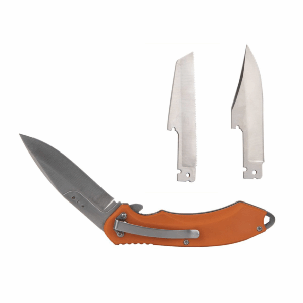 ABKT Elite Switch Folder Knife 4-1/4" Blades Orange - Precision Shot Firearms