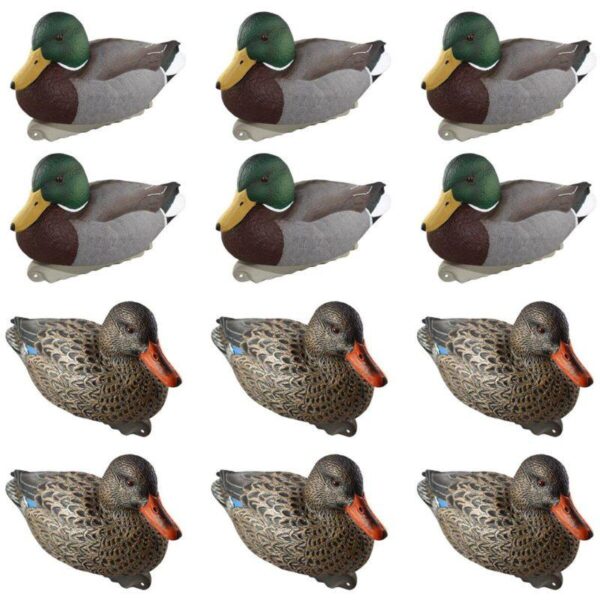 Cupped Finishing Mallard Duck Decoys 12/ct - Precision Shot Firearms