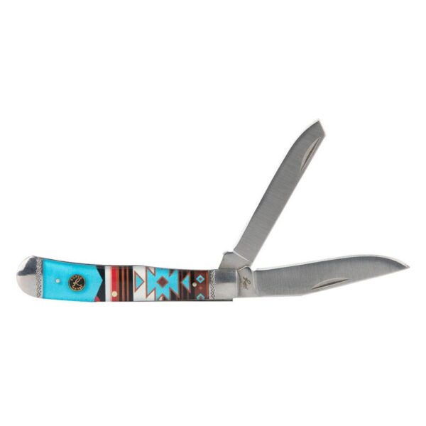ABKT Roper Trapper Sunset Series II Knife 2 Blades - Precision Shot Firearms