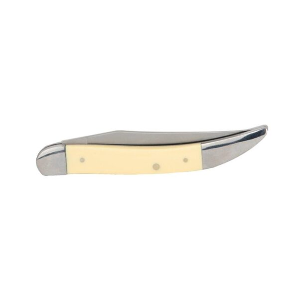 ABKT Roper Pecos Large Toothpick Knife 3-1/4" Clip Point Blade Yellow - Precision Shot Firearms