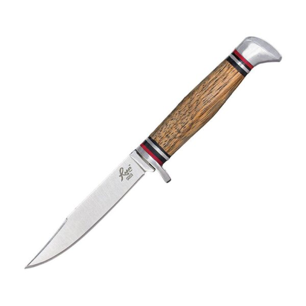 Roper Knives Deadwood Jr. Fixed Blade 3-1/4" Clip Point Blade Zebra Wood - Precision Shot Firearms