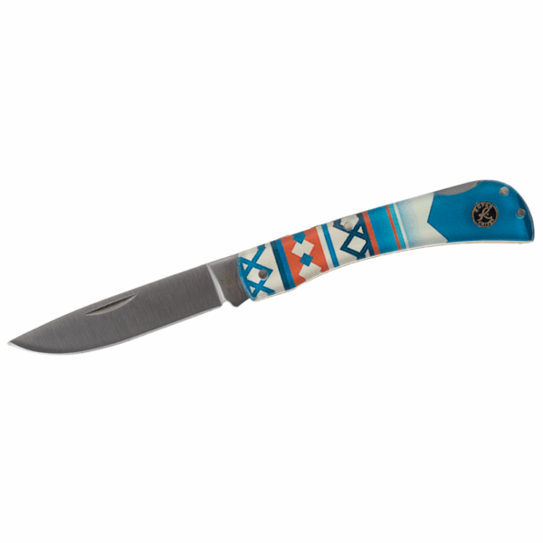 ABKT Roper Tumble Weed Sunset Series Folding Knife 3" Drop Point Blade - Precision Shot Firearms