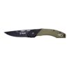 Telum Scorch Tactical Automatic Folding Knife 3-1/2" Drop Point Blade OD Green - Precision Shot Firearms