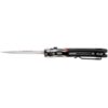 Telum Tremor Tactical Automatic Knife 3-1/2" Drop Point Blade Black - Precision Shot Firearms