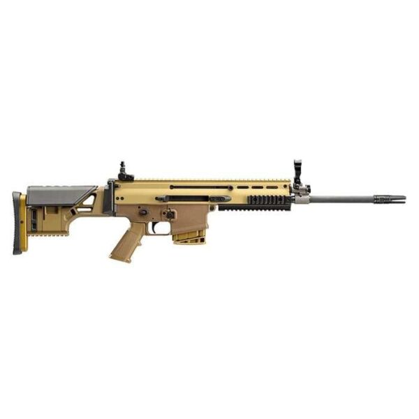 FN Scar 17S DMR NRCH Rifle 6.5 Creedmoor 10rd Magazine 16" Barrel FDE - Precision Shot Firearms