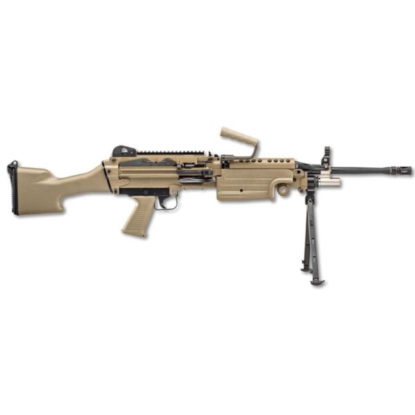 FN M249S Standard Rifle 5.56x45mm 30rd Magazine 18.5" Barrel FDE - Precision Shot Firearms