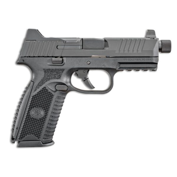 FN 509 Tactical Handgun 9mm Luger 10rd Magazines (2) 4.5" Threaded Barrel Black NMS - Precision Shot Firearms