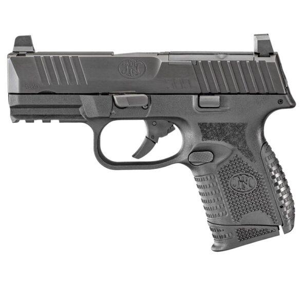 FN 509 Compact MRD Handgun 9mm Luger 12rd & 15rd Magazines (2) 3.7" Barrel Black NMS - Precision Shot Firearms