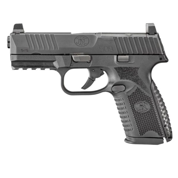 FN 509 Midsize MRD Handgun 9mm Luger 10rd Magazines (2) 4" Barrel Black NMS - Precision Shot Firearms