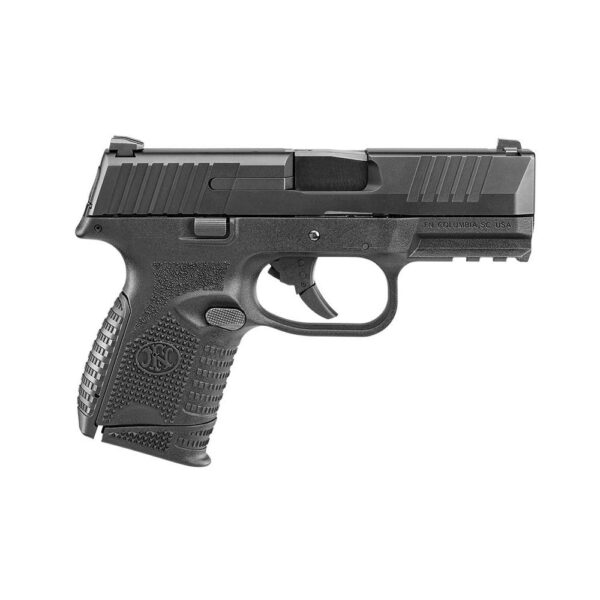 FN 509 Compact Handgun 9mm Luger 10rd Magazines (2) 3.7" Barrel Black NMS - Precision Shot Firearms