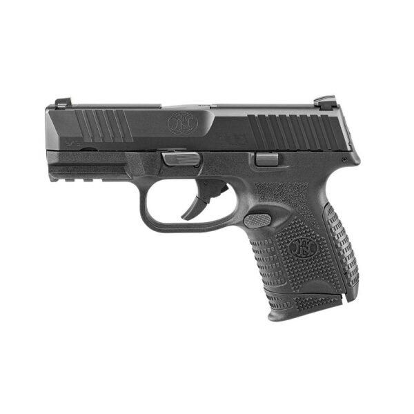 FN 509 Compact Handgun 9mm Luger 10rd Magazines (2) 3.7" Barrel Black NMS - Precision Shot Firearms