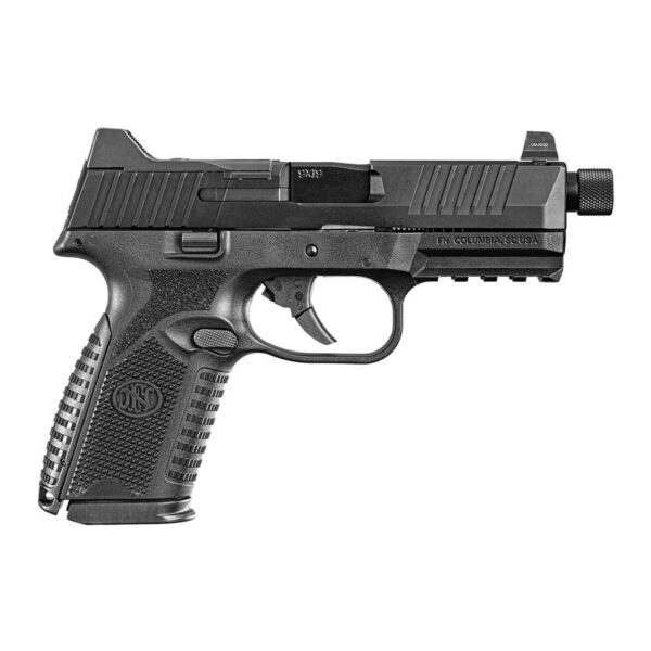 FN 509 Midsize Tactical Handgun 9mm Luger 10rd Magazines (2) 4.5" Threaded Barrel Black NMS - Precision Shot Firearms