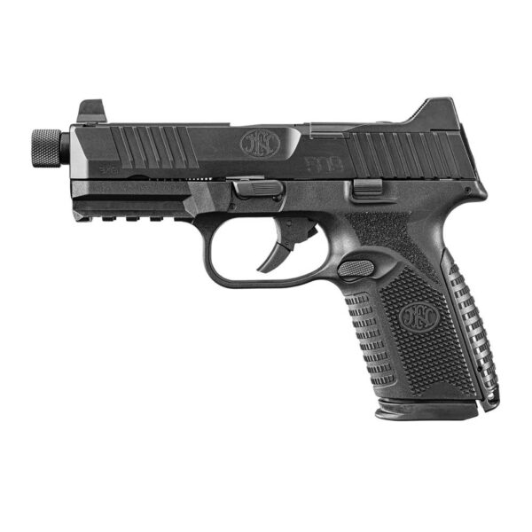 FN 509 Midsize Tactical Handgun 9mm Luger 10rd Magazines (2) 4.5" Threaded Barrel Black NMS - Precision Shot Firearms