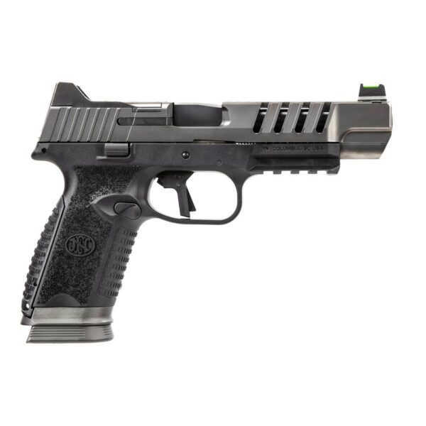 FN 509 LS Edge Handgun 9mm Luger 17rd Magazines (3) 5" Barrel Black with Grey Slide - Precision Shot Firearms
