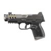 FN 509 CC Edge Handgun 9mm Luger 12rd (1) & 15rd (2) Magazines 4.2" Barrel Black NMS - Precision Shot Firearms