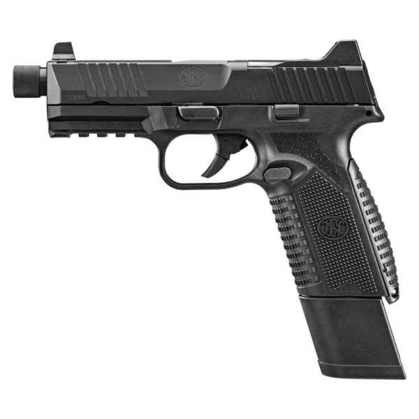FN 510 Tactical Handgun 10mm 15rd & 22rd Magazines (2) 4.71" Threaded Barrel Black NMS Night Sights - Precision Shot Firearms