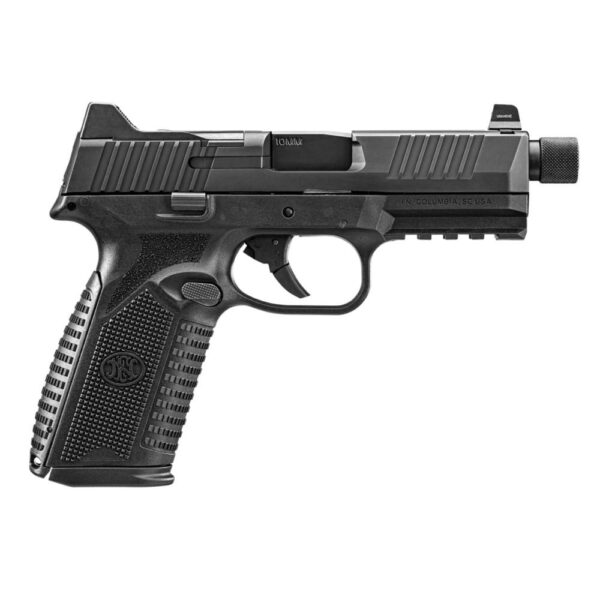 FN 510 Tactical Handgun 10mm 10rd Magazines (2) 4.71" Threaded Barrel Black NMS Night Sights - Precision Shot Firearms