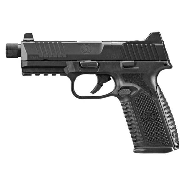 FN 510 Tactical Handgun 10mm 10rd Magazines (2) 4.71" Threaded Barrel Black NMS Night Sights - Precision Shot Firearms