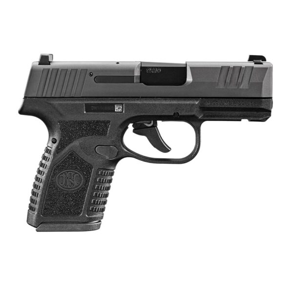 FN USA Reflex Handgun 9mm Luger 11rd & 15rd Magazines (2) 3.3" Barrel Black Night Sights NMS - Precision Shot Firearms