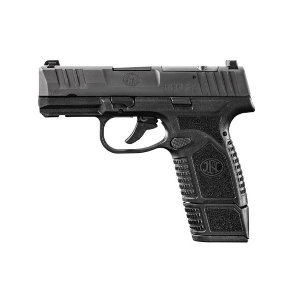 FN Reflex MRD Handgun 9mm Luger 11rd & 15rd Magazines (2) 3.3" Barrel Black NMS - Precision Shot Firearms