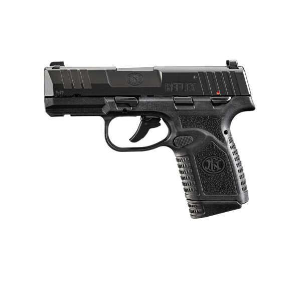 FN Reflex MS Handgun 9mm Luger 11(1)&15(1)rd Magazines 3.3" Barrel Manuel Safety Black - Precision Shot Firearms