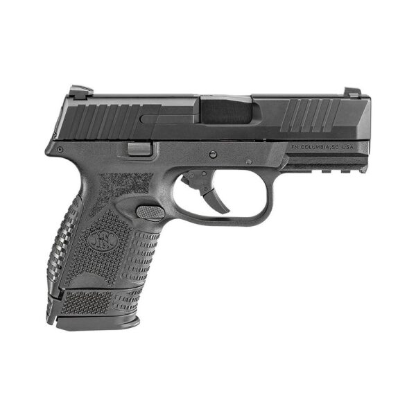 FN 509 Compact Handgun 9mm Luger 12rd (1) 15rd (1) 24rd (3) Magazines 3.7" Barrel Black NMS - Precision Shot Firearms
