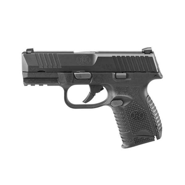 FN 509 Compact Handgun 9mm Luger 12rd (1) 15rd (1) 24rd (3) Magazines 3.7" Barrel Black NMS - Precision Shot Firearms