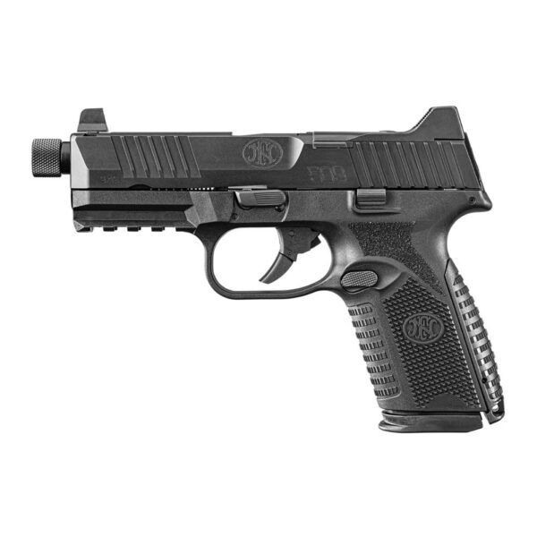 FN 509M Tactical Bundle Handgun 9mm Luger 10rd (5) Magazines 4.5" Threaded Barrel Black Optics Ready - Precision Shot Firearms