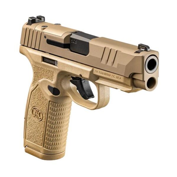 FN Reflex XL MRD Handgun 9mm Luger 15(1)&18(1)rd Magazines 3.8" Barrel FDE No Manual Safety - Precision Shot Firearms