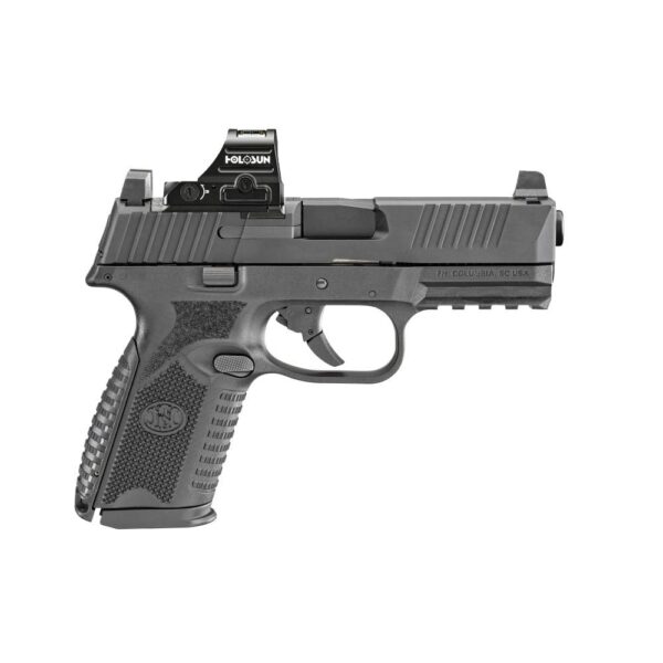 FN 509 Midsize MRD Handgun 9mm Luger 15rd Magazines (2) 4" Barrel Black NMS with Holosun Red Dot Sight - Precision Shot Firearms