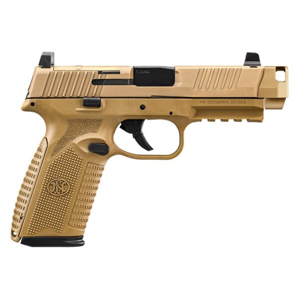 FN 510 MRD Handgun 10mm Auto 15rd Magazine (2) 4.1" Barrel Compensator FDE - Precision Shot Firearms