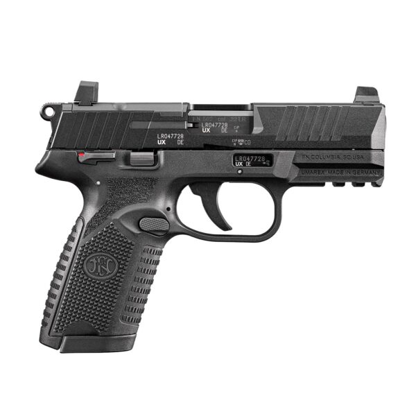 FN 502 MRD CA Compliant Handgun .22 LR 10rd Magazines(2) 4" Barrel Black Optic Ready - Precision Shot Firearms