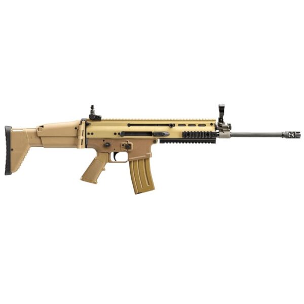 FN SCAR 16S NRCH Rifle 5.56x45mm 10rd Magazine 16.25" Barrel FDE - Precision Shot Firearms