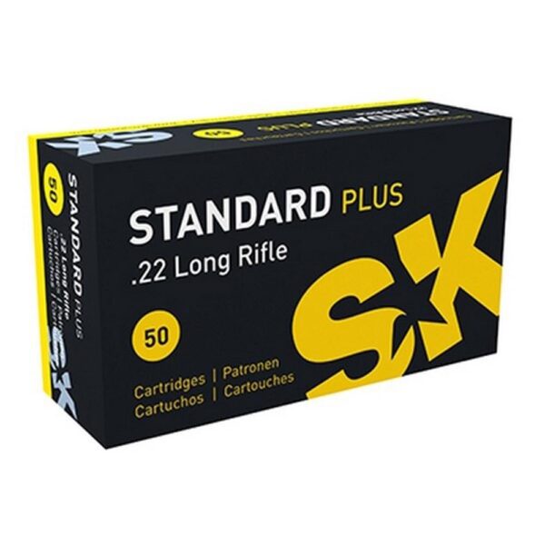 SK Standard Plus Rimfire Ammunition .22 LR 40 gr 1073 fps 50/ct - Precision Shot Firearms