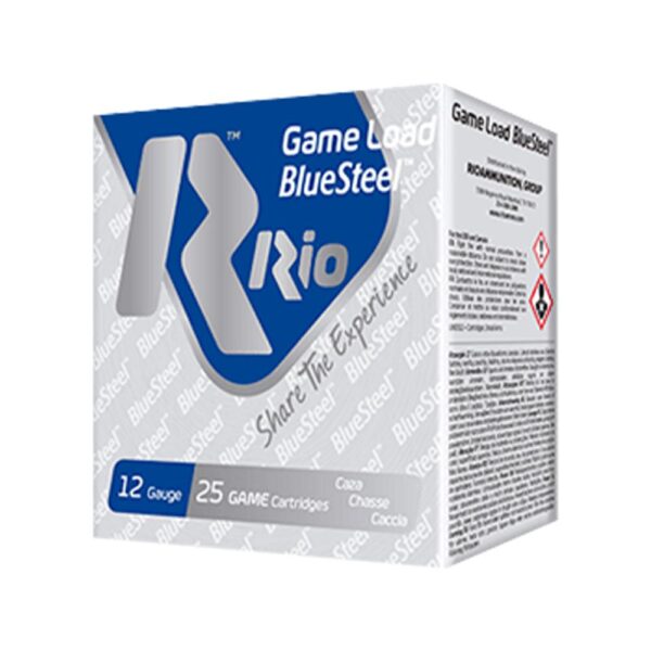 RIO Game Load BlueSteel 12ga 2-3/4" 1-1/8oz 1400 fps #7 25/ct - Precision Shot Firearms