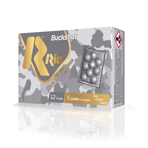 Rio Royal Buck Shotshell 12 ga 2-3/4" 12 pellets 1345 fps #1 5/ct - Precision Shot Firearms