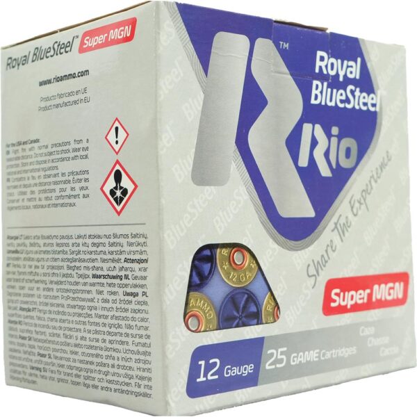 Rio Royal BlueSteel 12 ga 3 1/2" MAX 1 3/8 oz #3 1550 fps - 25/ct - Precision Shot Firearms
