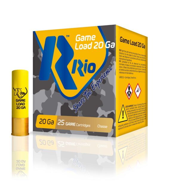 Rio Field Shotshells 20 ga 2 3/4" 2 3/4 dr 1 oz #7.5 1250 fps 25/ct - Precision Shot Firearms