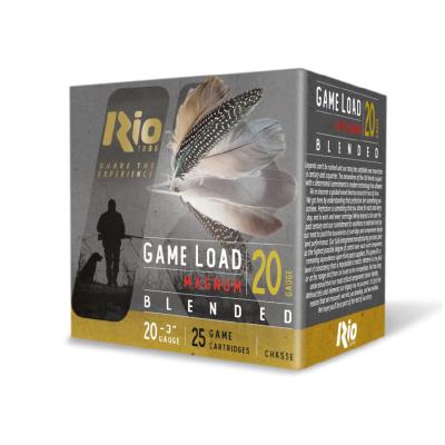 Rio Game Blended HV Lead Load Shotshells 20ga 3" 1-1/4oz 1300 fps #7.5&9 25/ct - Precision Shot Firearms