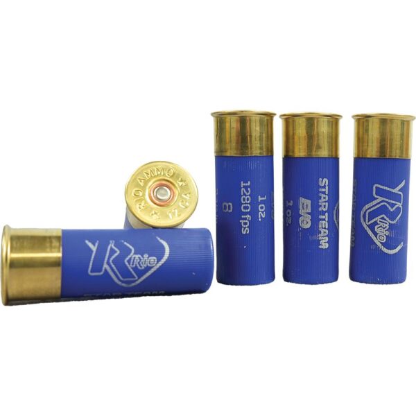 Rio Star Team EVO Shotshells 12ga 2-3/4" 1oz #8 1280 fps 25/ct - Precision Shot Firearms