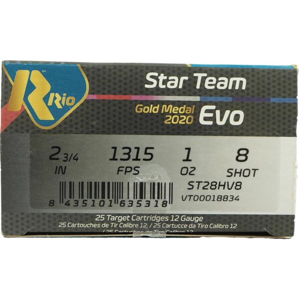 Star Team EVO 28 HV Shotshells 12ga 2-3/4" 1oz 1315fps #8 25/ct - Precision Shot Firearms
