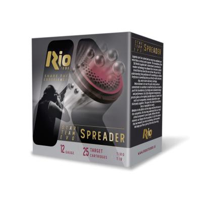 Rio Star Team Evo Spreader High Velocity Shotshells 12ga 2-3/4" 1-1/8oz 1250 fps #7.5 25/ct - Precision Shot Firearms