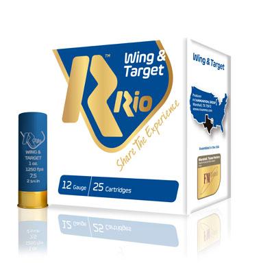 Rio Wing & Target Shotshells 12ga 1oz 2-3/4" 1250 fps #8 25/ct - Precision Shot Firearms