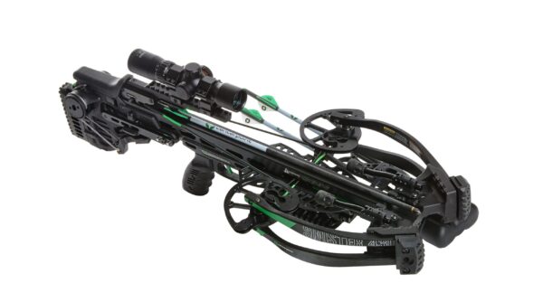 DEMO CenterPoint Sinister 430 Crossbow Integrated Silent Cocking System Auto Retracting Sled - Precision Shot Firearms