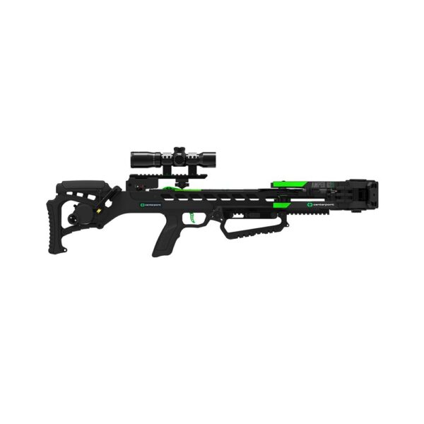 Centerpoint Amped G2D Crossbow 430 fps Black with 1.5-5x32 Scope - Precision Shot Firearms