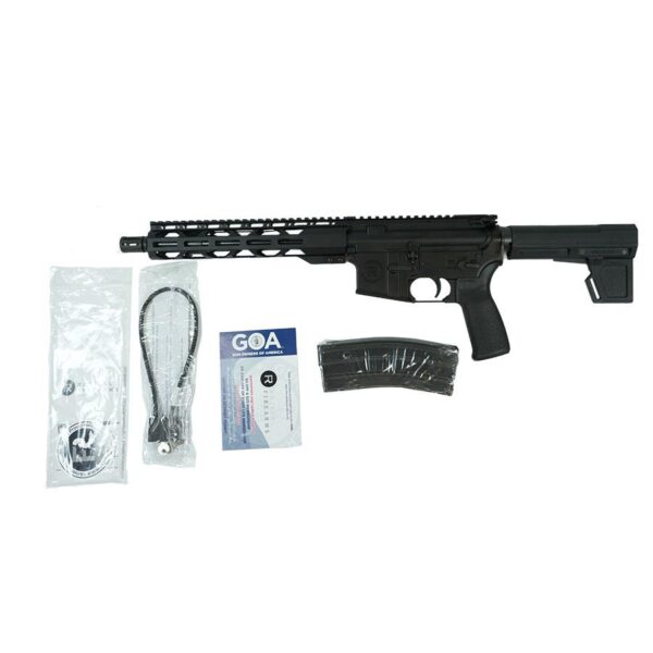 Radical Defense M4 Handgun 5.56 NATO 30rd Magazine 10.5" Barrel Black with 10" RPR Shockwave Brace - Precision Shot Firearms