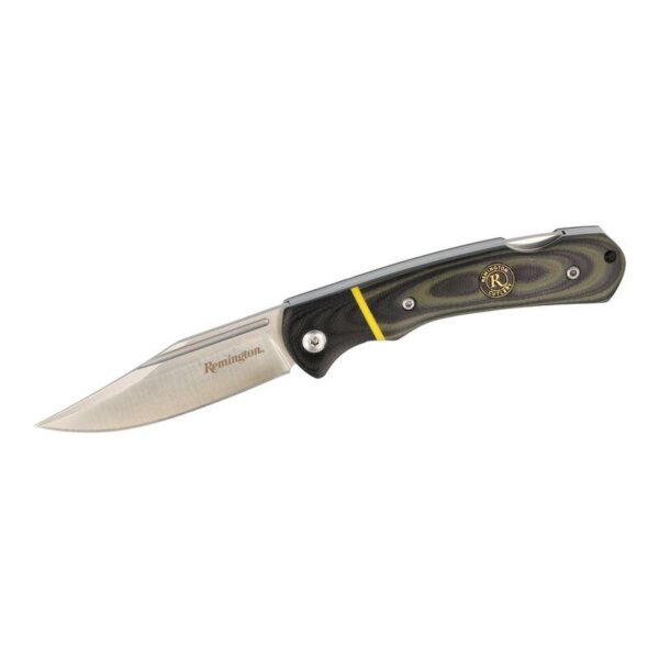 Remington Hunter Lockback Folding Knife Clip Point Blade Green - Precision Shot Firearms