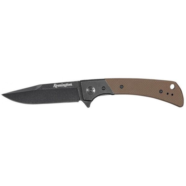 Remington EDC Drop Point Folding Knife 4" Blade Tan - Precision Shot Firearms