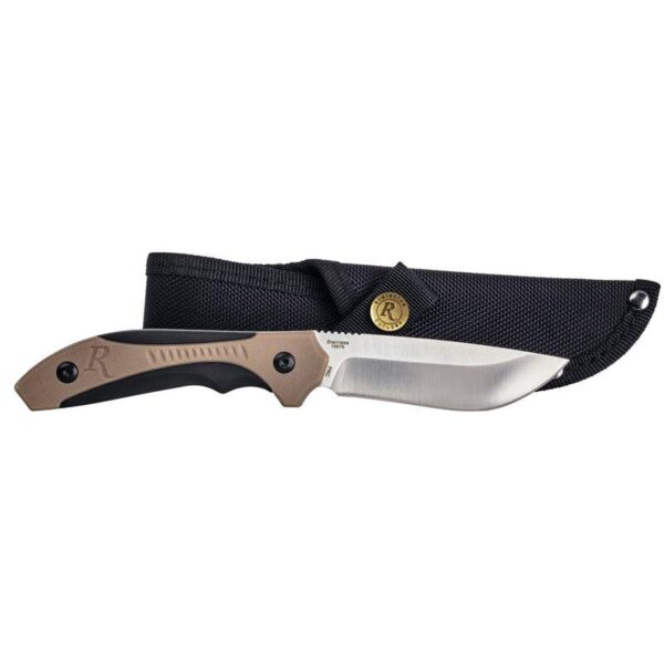 Remington Sportsman Skinner Fixed Knife FDE and Black - Precision Shot Firearms