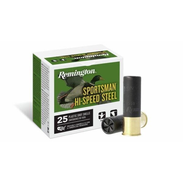 Remington Sportsman Hi-Speed Steel Shotshells 12ga 2-3/4" 1oz 1365 fps #6 10/ct - Precision Shot Firearms